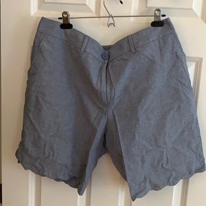 Talbots denim blue shorts